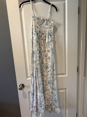 Aqua Floral Maxi Size XS